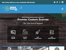 Tablet Screenshot of globalscarves.com